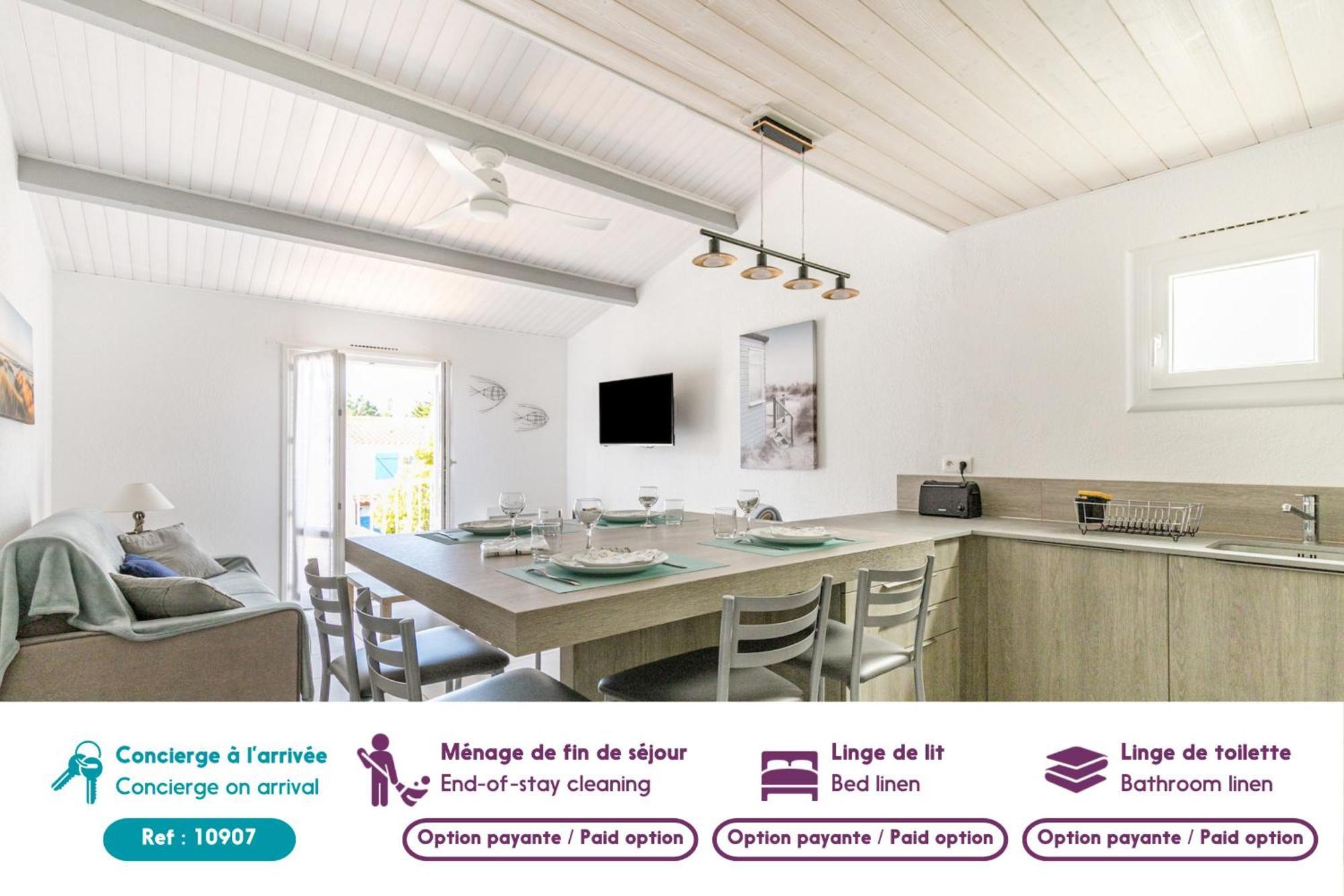 Appartement Pour 4 - 450M Plage Des Sables D'Or La Guérinière Eksteriør billede